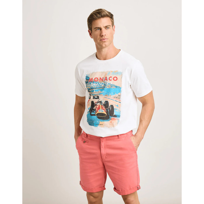 Camiseta Manga Corta Blanco - Leclerc