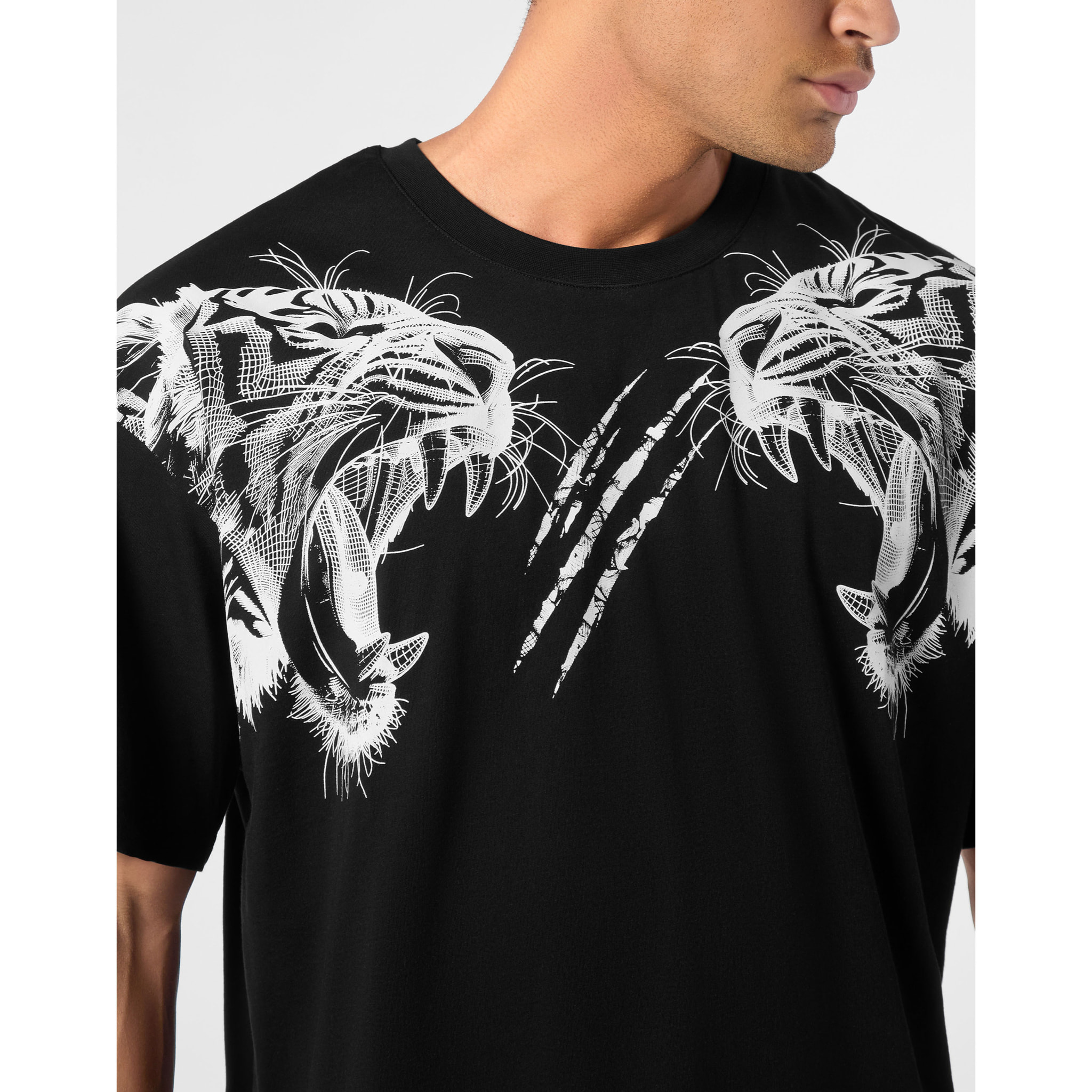 PLEIN SPORT T-Shirt Round Neck TIGER