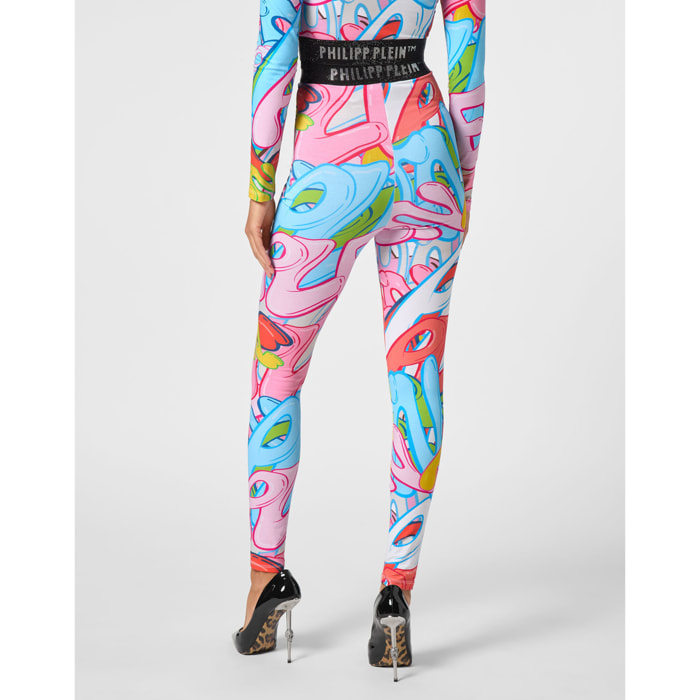 PHILIPP PLEIN Mallas BOMBING GRAFFITI