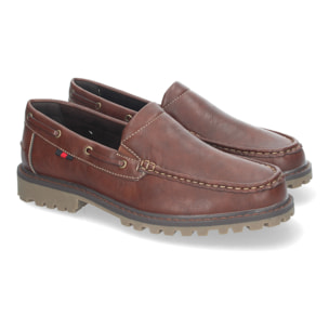 Mocasines Elegantes de Hombre con Suela Dentada Resistente