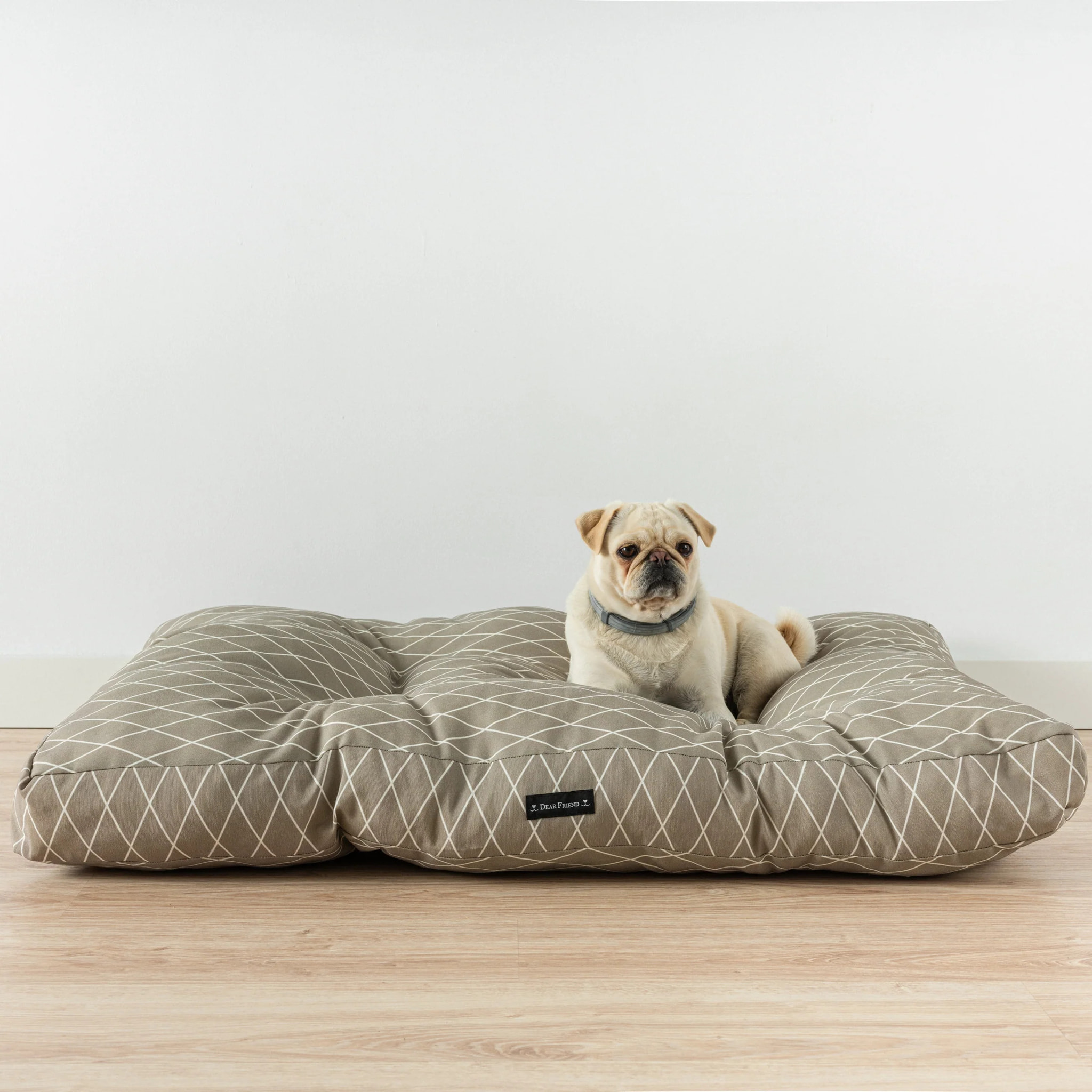 Lit épais et rembourré pour chiens et chats, 100 % coton anti-taches, pour animaux 0120-294