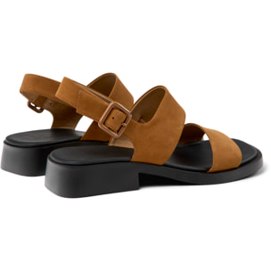 Sandalias - CAMPER Dana - Marron - Cuero Nubuck