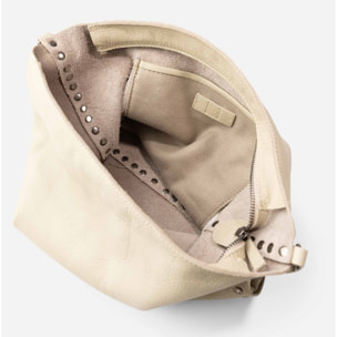 Bolso de hombro BIBA New Orange de piel