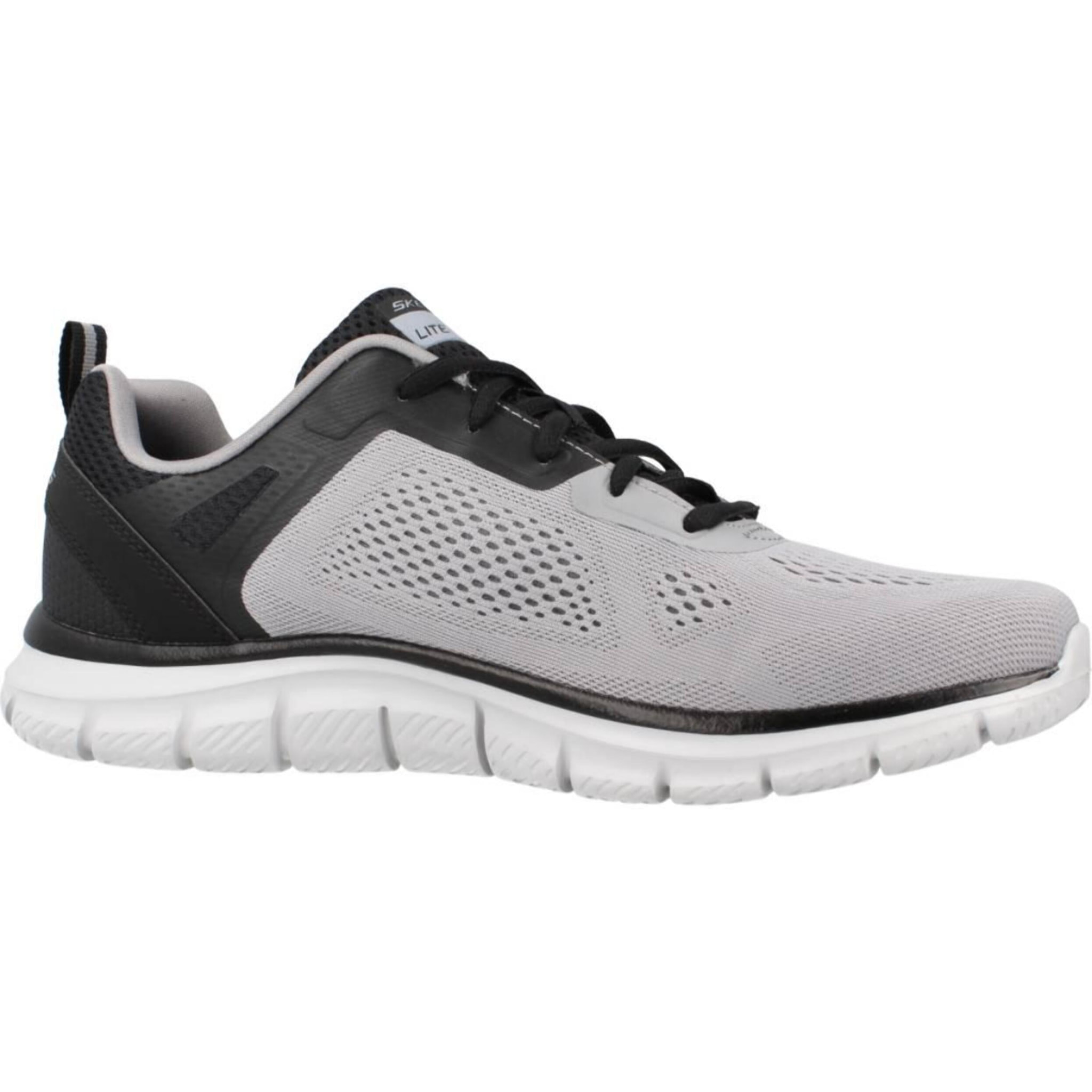 Sneakers De  Hombre Track Gris