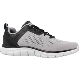 Sneakers De  Hombre Track Gris