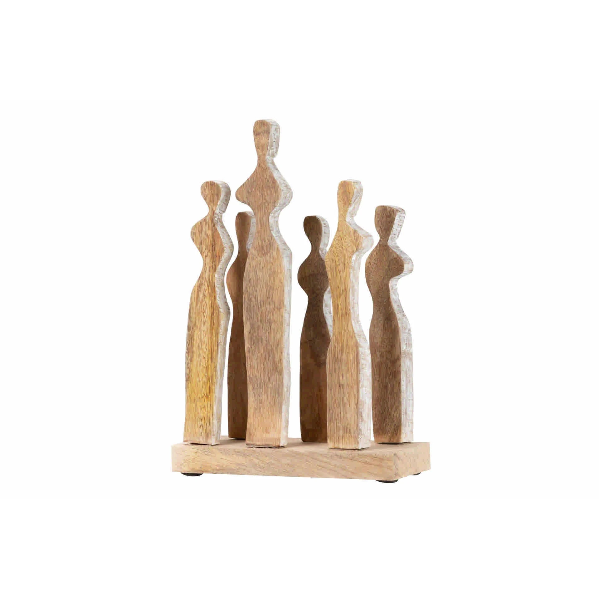 Figura Madera De Mango 28x11x41 Cm