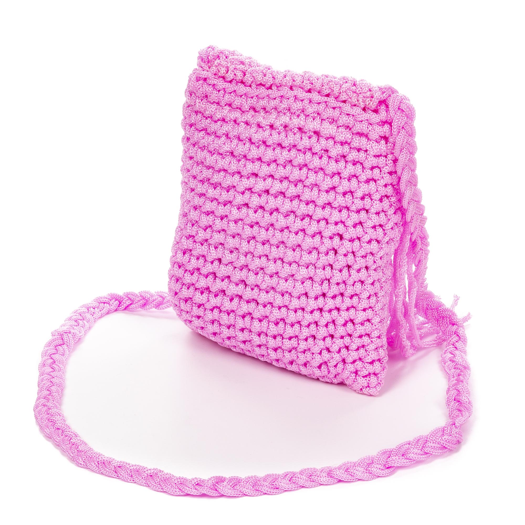 Gemona Bolso bandolera Mujer. Tejido Algodón Crochet