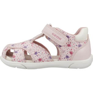 Sandalias Niña de la marca GEOX  modelo B SANDAL ZAPITO ROSA