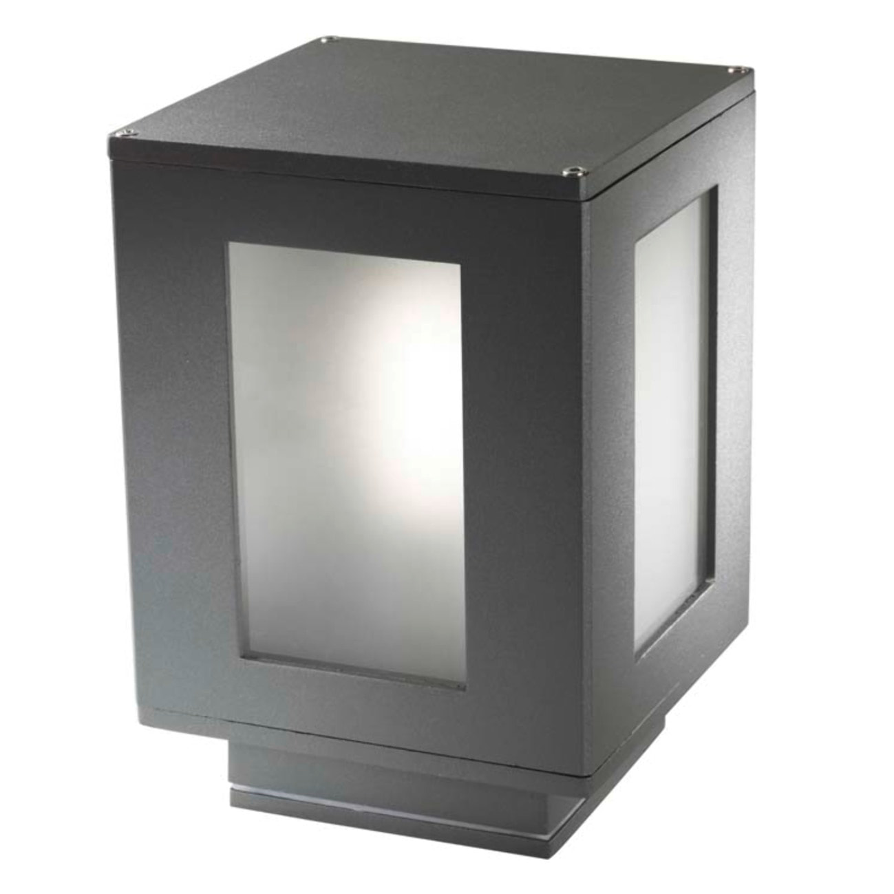Forlight Baliza Ip44 Alfil E27 23W Gris Urbano