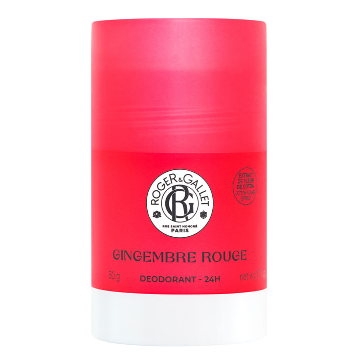 Gingembre Rouge - Déodorant Stick 50 g