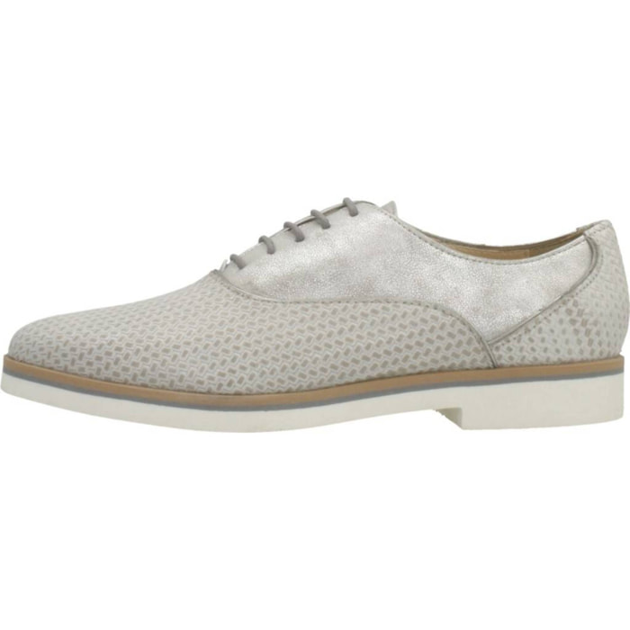 Bluchers Mujer de la marca GEOX  modelo D JANALEE A PLATA