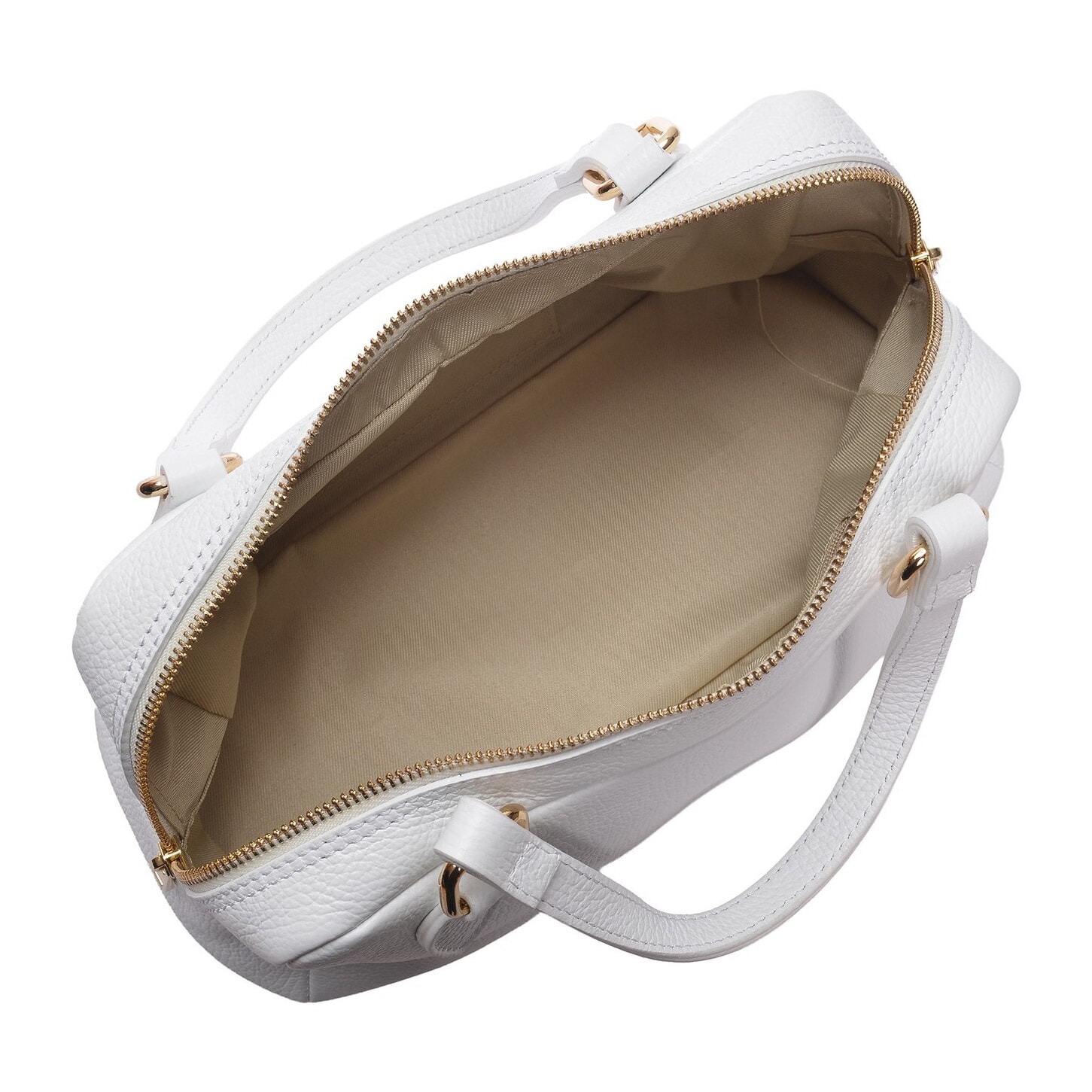 Borsa a mano Anna Luchini Bianco