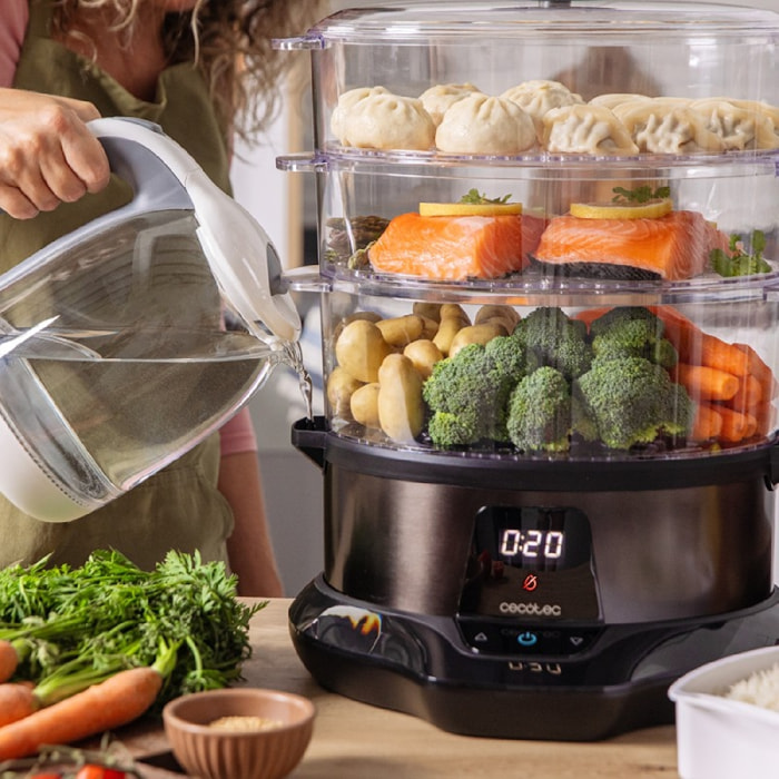 Cecotec Vaporiera Vapovita 3000 Pro