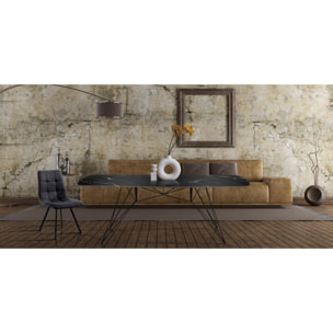 Tomasucci Table/bureau SPILLO en marbre noir