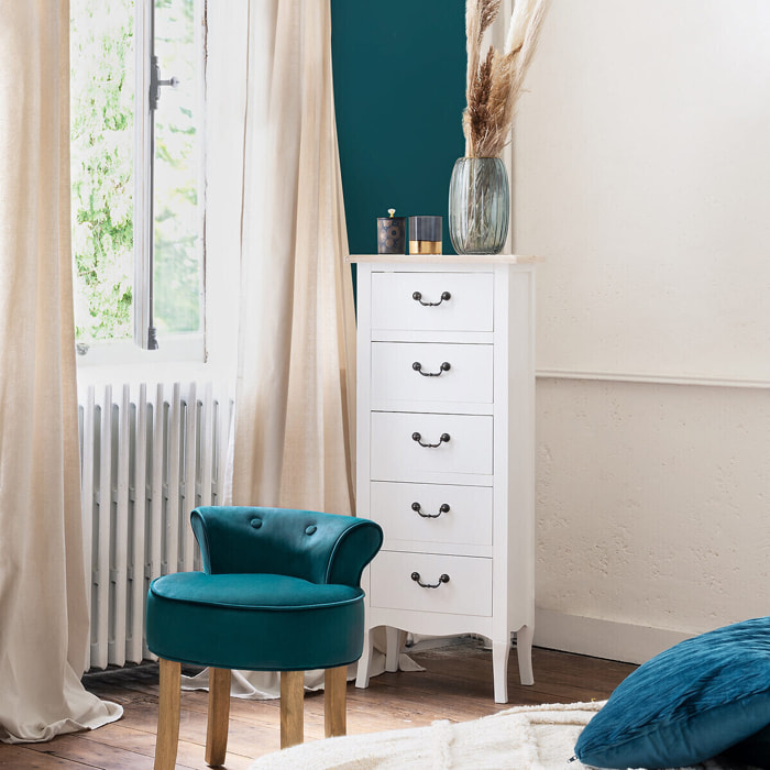Chiffonnier "Chrysa" blanc