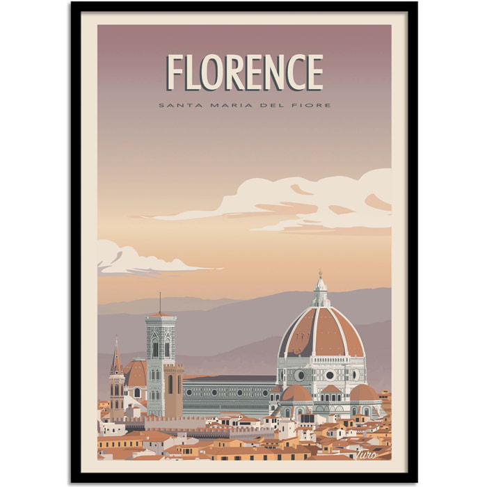 Affiche - Florence - Turo
