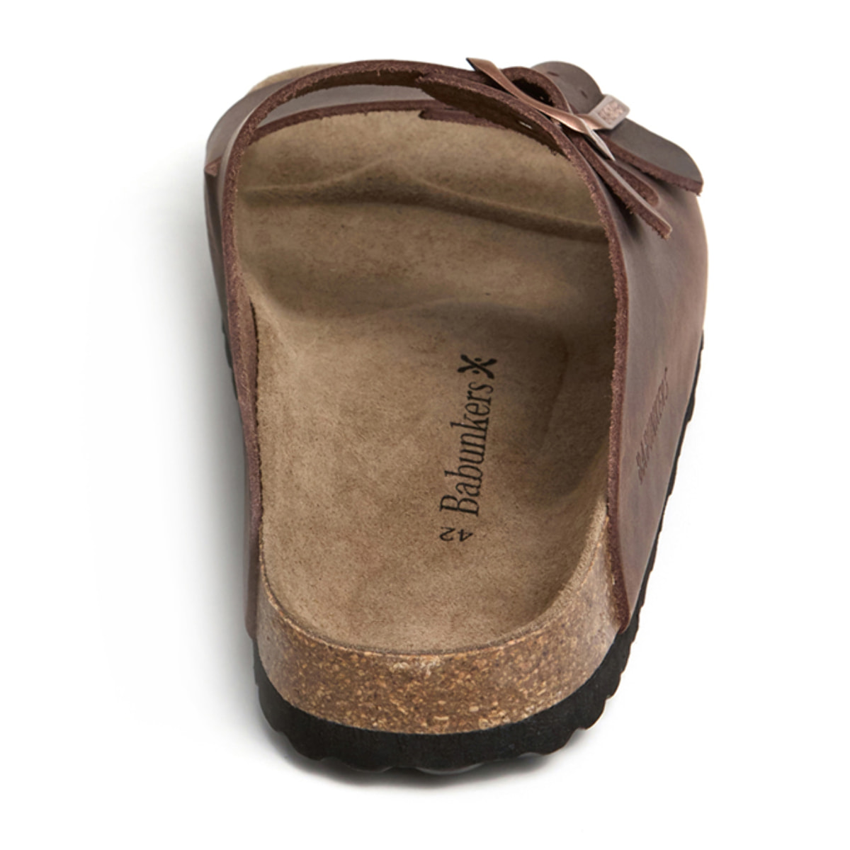 SANDALIA BABUNKERS MARRON