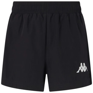 Kappa - Pantaloni Corti Donna Nero - Kombat Run Fesab