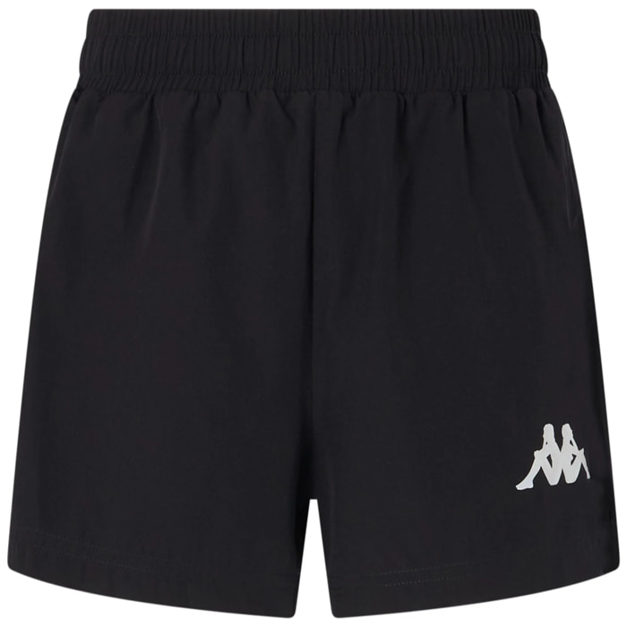 Kappa - Pantaloni Corti Donna Nero - Kombat Run Fesab