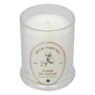 Bougie parfumée Hapo 150g pot en verre avec couvercle coton