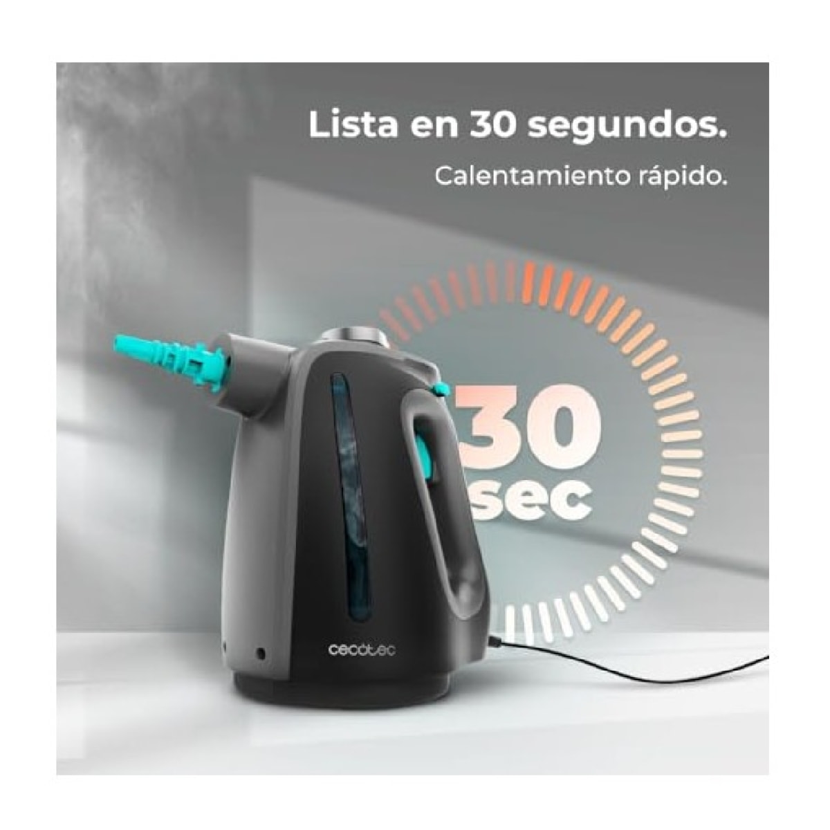 Cecotec Vaporetas de mano Hydrosteam 1300 Rapid Max