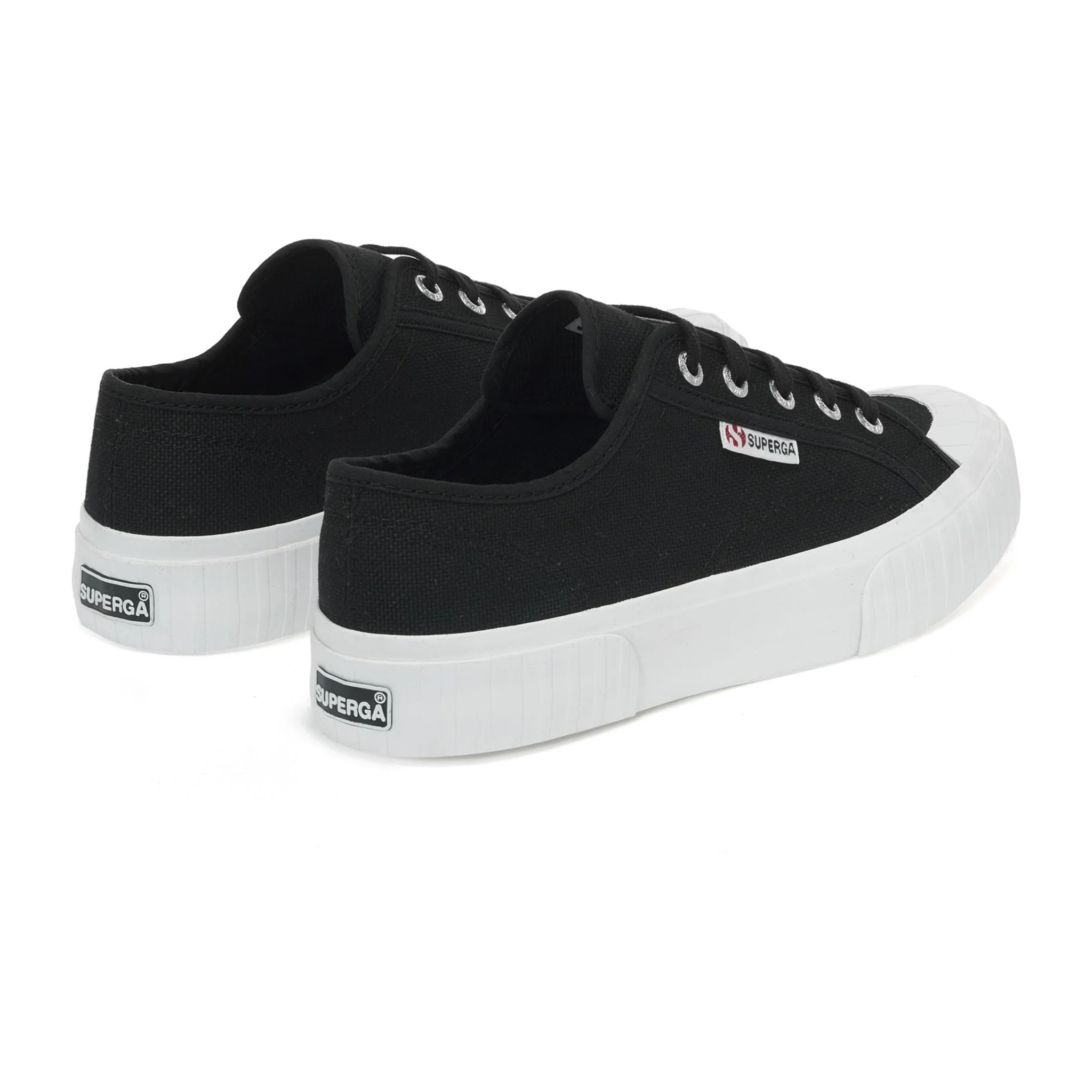 Sneakers Superga Uomo Donna Nero 2630 Stripe