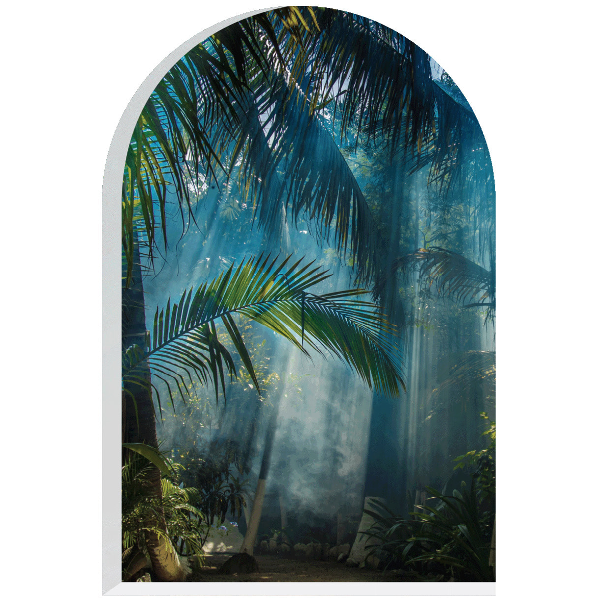Papier peint intissé pré-encollé fresques géantes - ARCHE JUNGLE MYSTÉRIEUSE