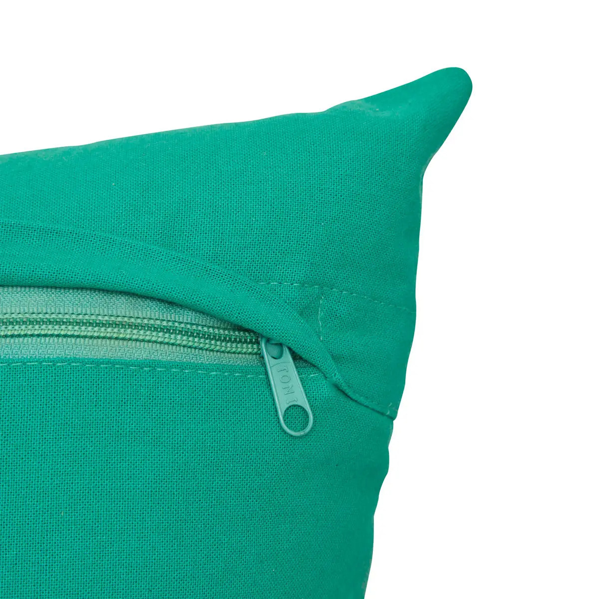 Coussin Flow vert hollywood D45x45cm