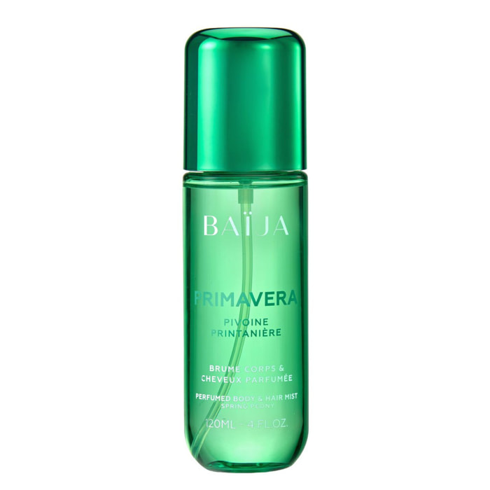 Primavera - Brume Parfumée Corps et Cheveux Pivoine Printanière 120 ml