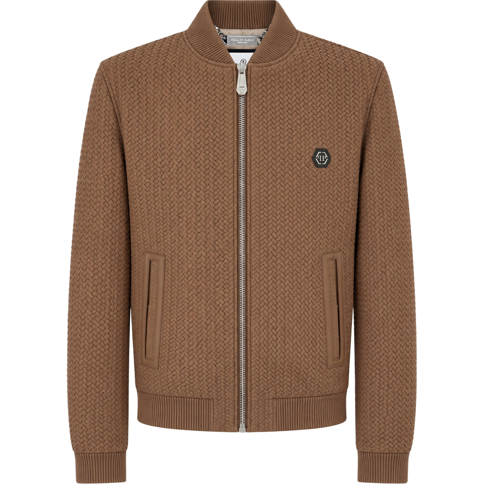 PHILIPP PLEIN Bomber de cuero