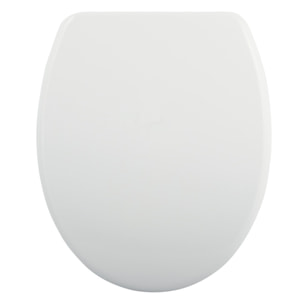 Abattant wc Thermo Dur EASY CLEAN Blanc - Charnières Inox MSV
