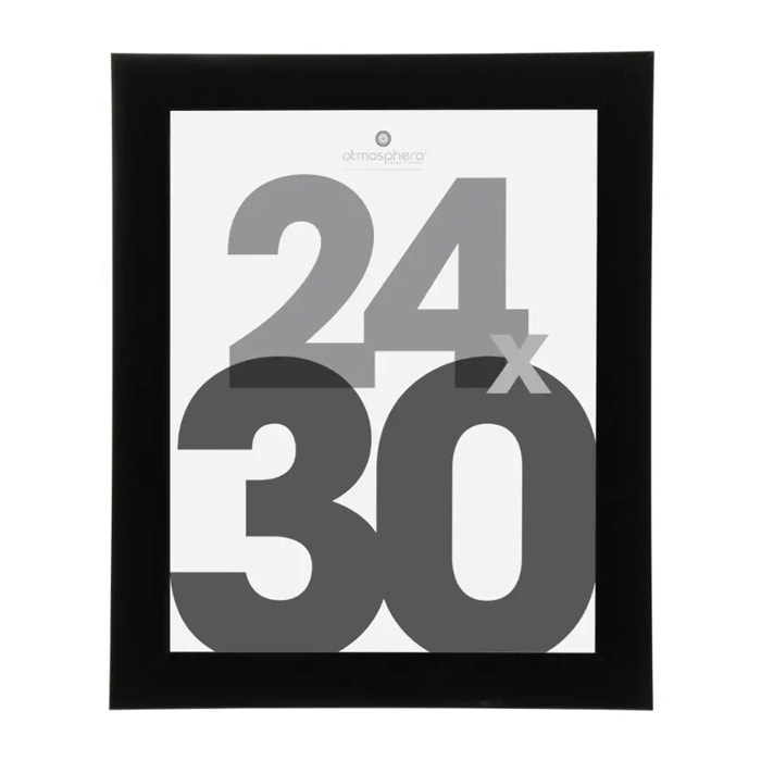 Cadre photo "Lise" noir 24x30cm