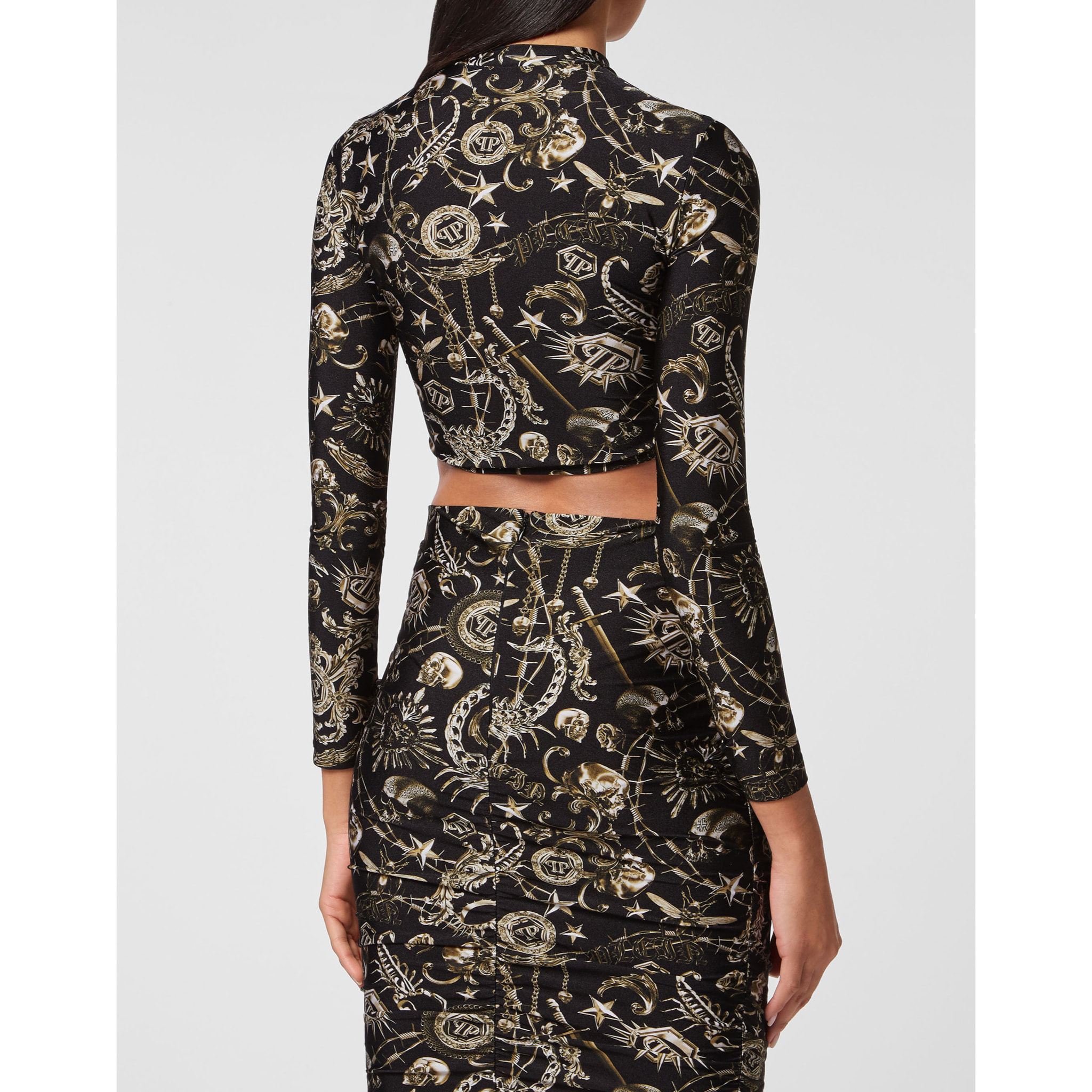 PHILIPP PLEIN Ls Top SCORPION