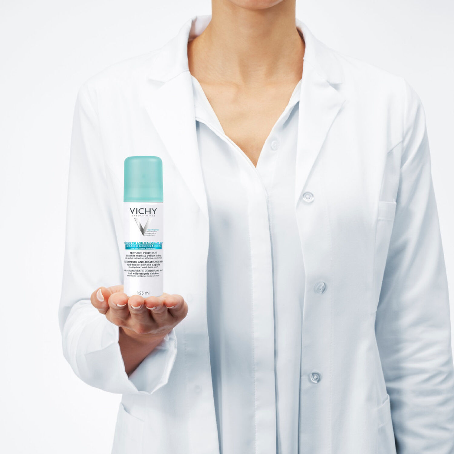 Déodorant 48h - Spray Anti-Transpirant & Anti-Traces 125 ml