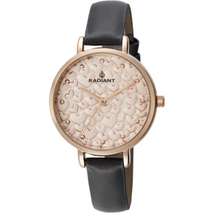 Reloj Radiant RA431601 Mujer Analogico Cuarzo con Correa de Piel