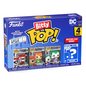 Dc Bitty Pop! Vinile Figura 4-pack Harley Quinn 2,5 Cm Funko