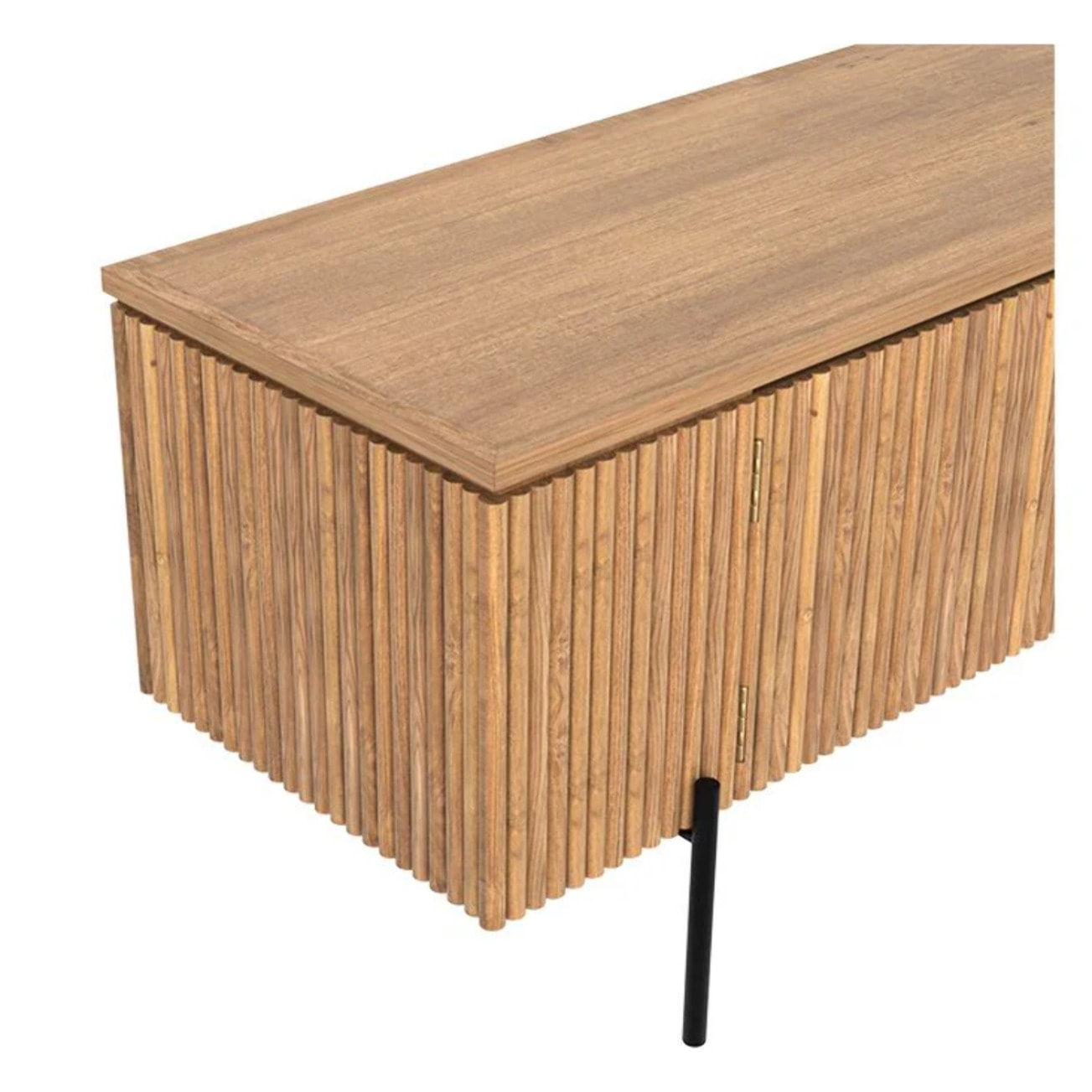 Meuble TV en bois de teck 160 cm - Gordes