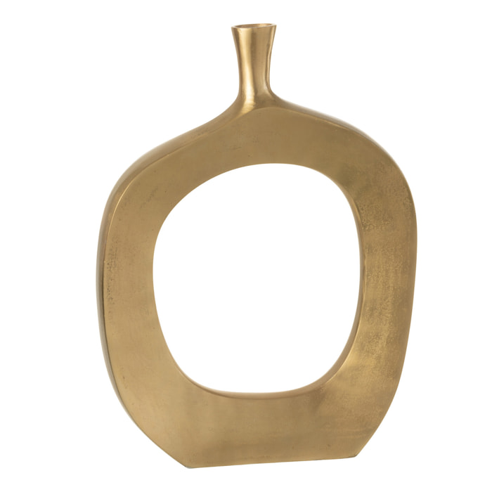 J-Line vase Nina - aluminium - or - small - Ø 10 cm