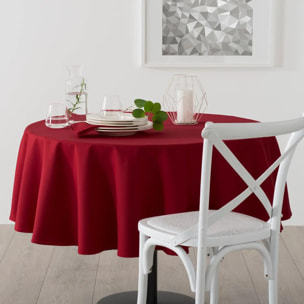 Nappe anti-tâche rouge - D180 cm