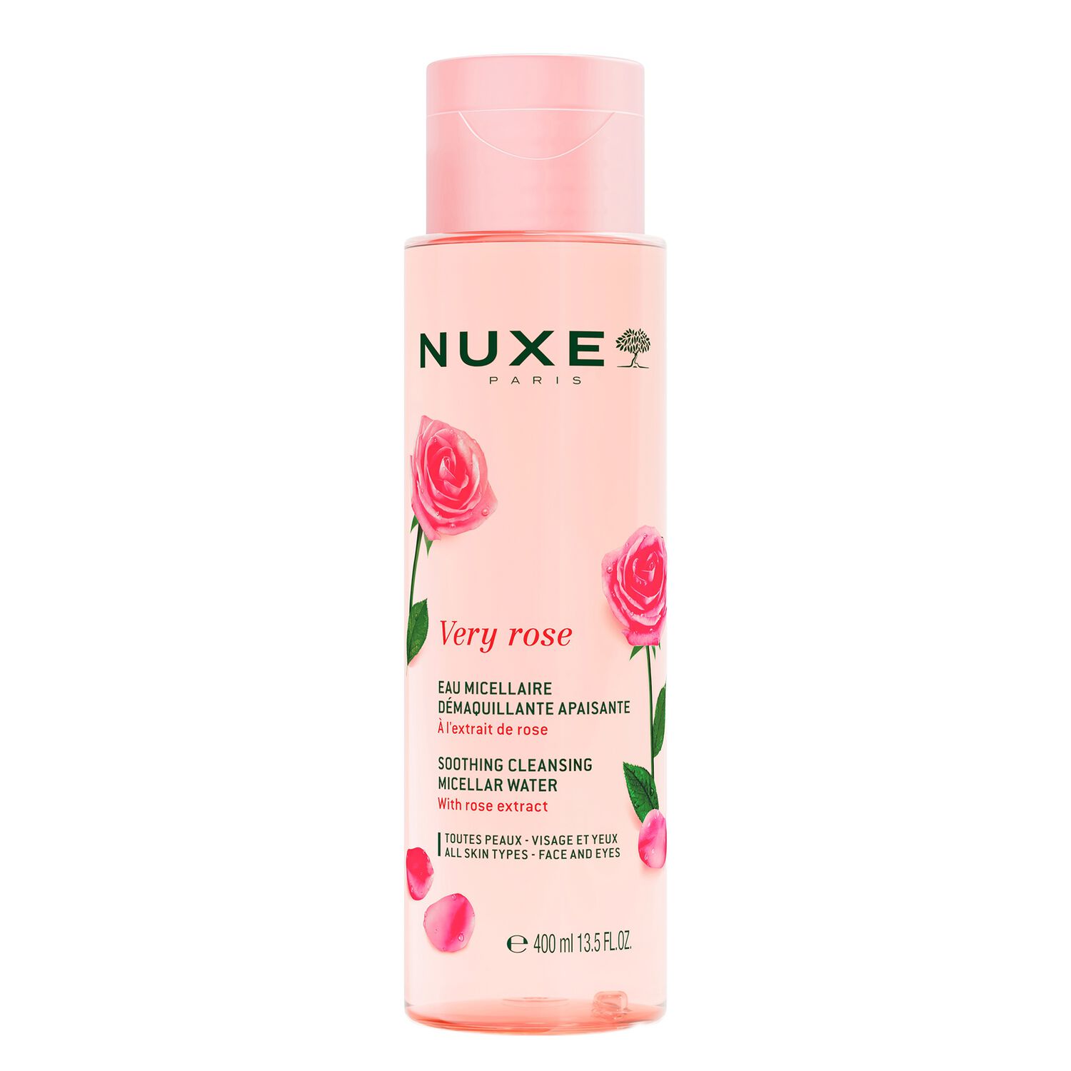 Very Rose - Eau micellaire apaisante 3-en-1 visage et yeux