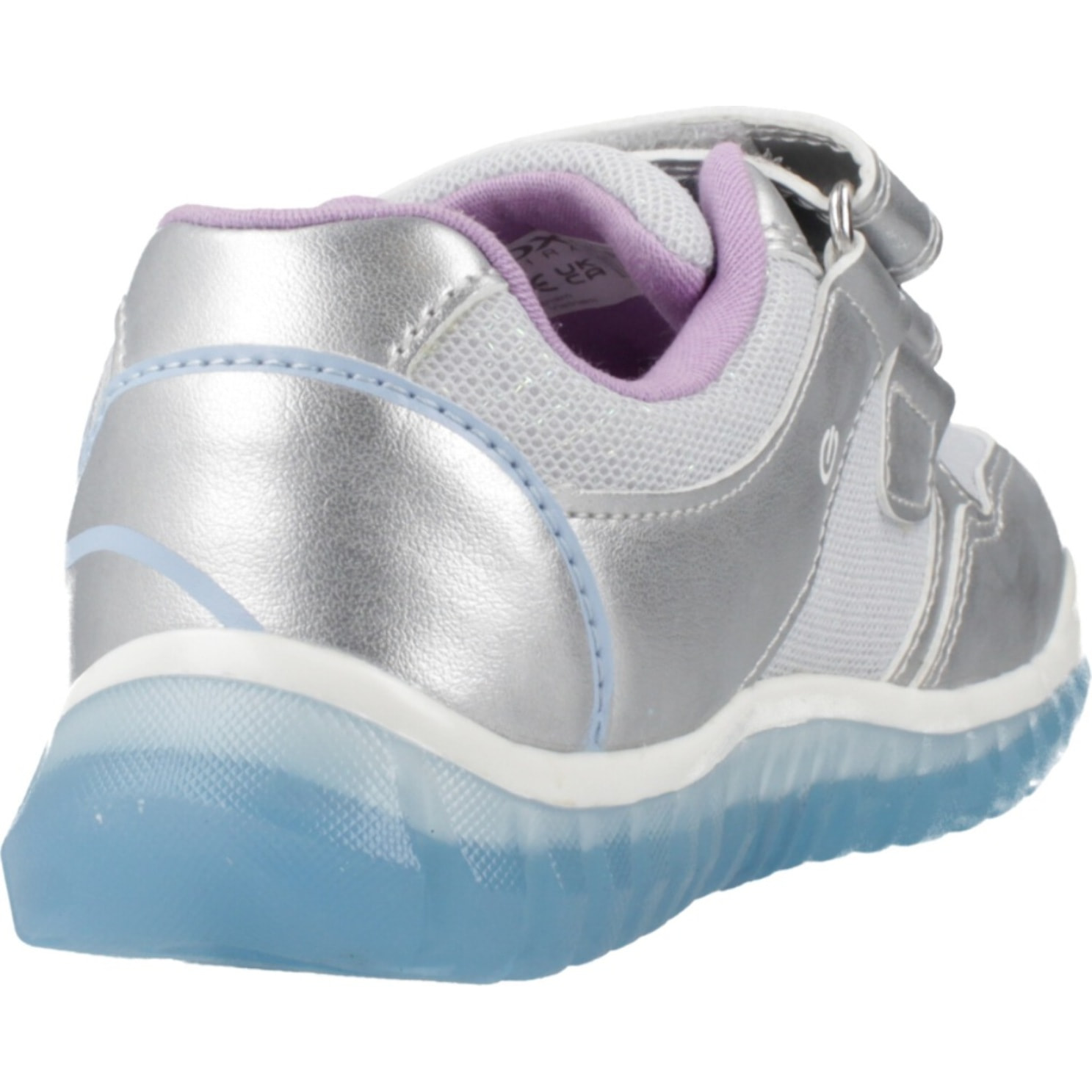 Zapatillas Niña de la marca GEOX  modelo B LIGHTYLOO GIRL PLATA