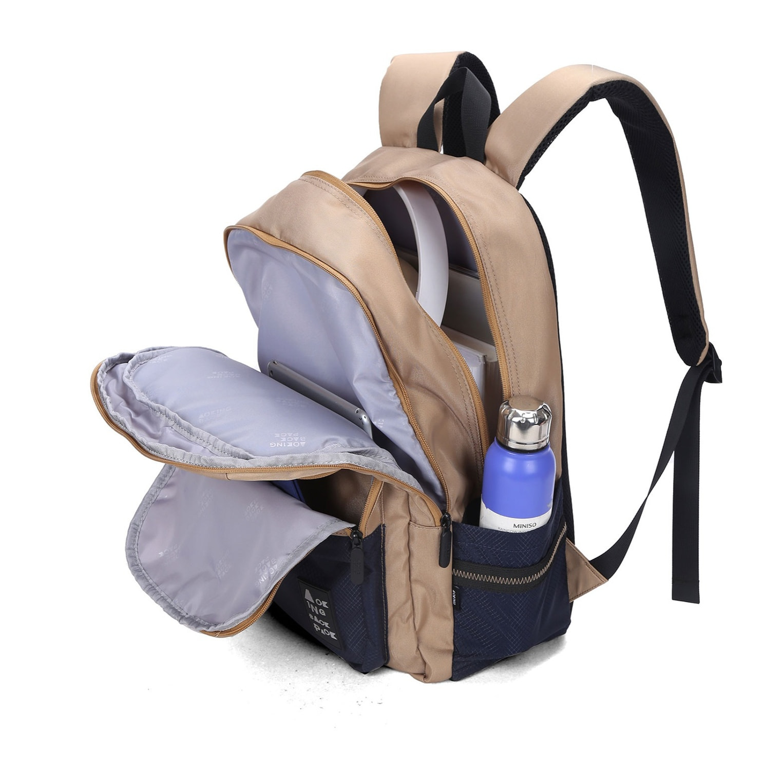 Zaino unisex Lumina Ultra - Poliestere - 30.0 x 14.5 x 44.0 cm