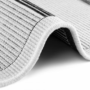 Tapis exterieur kilim géométrique, meusa, design authentique