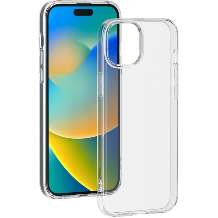 Coque BBC iPhone 15 Silisoft transparente