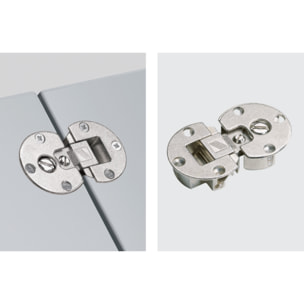 Charnière d'abattant HETTICH Markant 11 nickelé - 40242