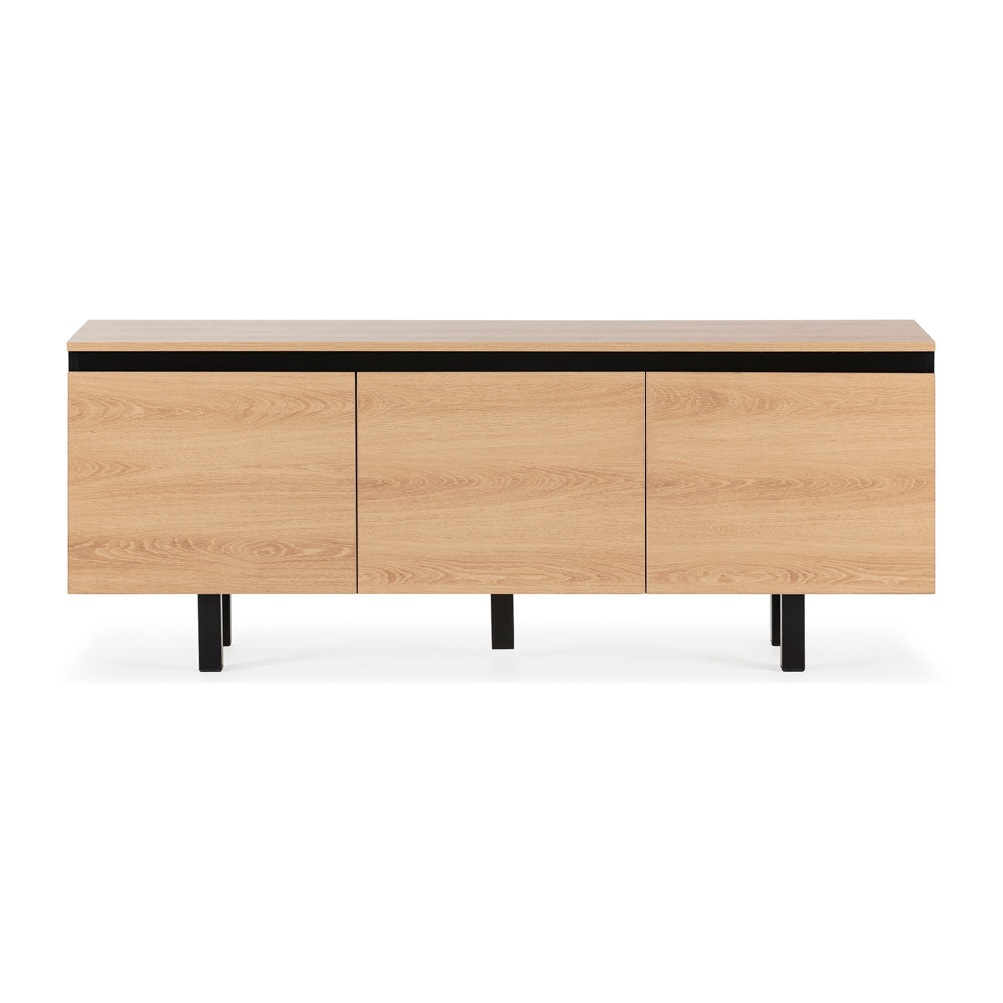 Mueble TV Molina 3 puertas color roble
