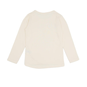 T-shirt Leone bambina con maniche lunghe Chic Girl