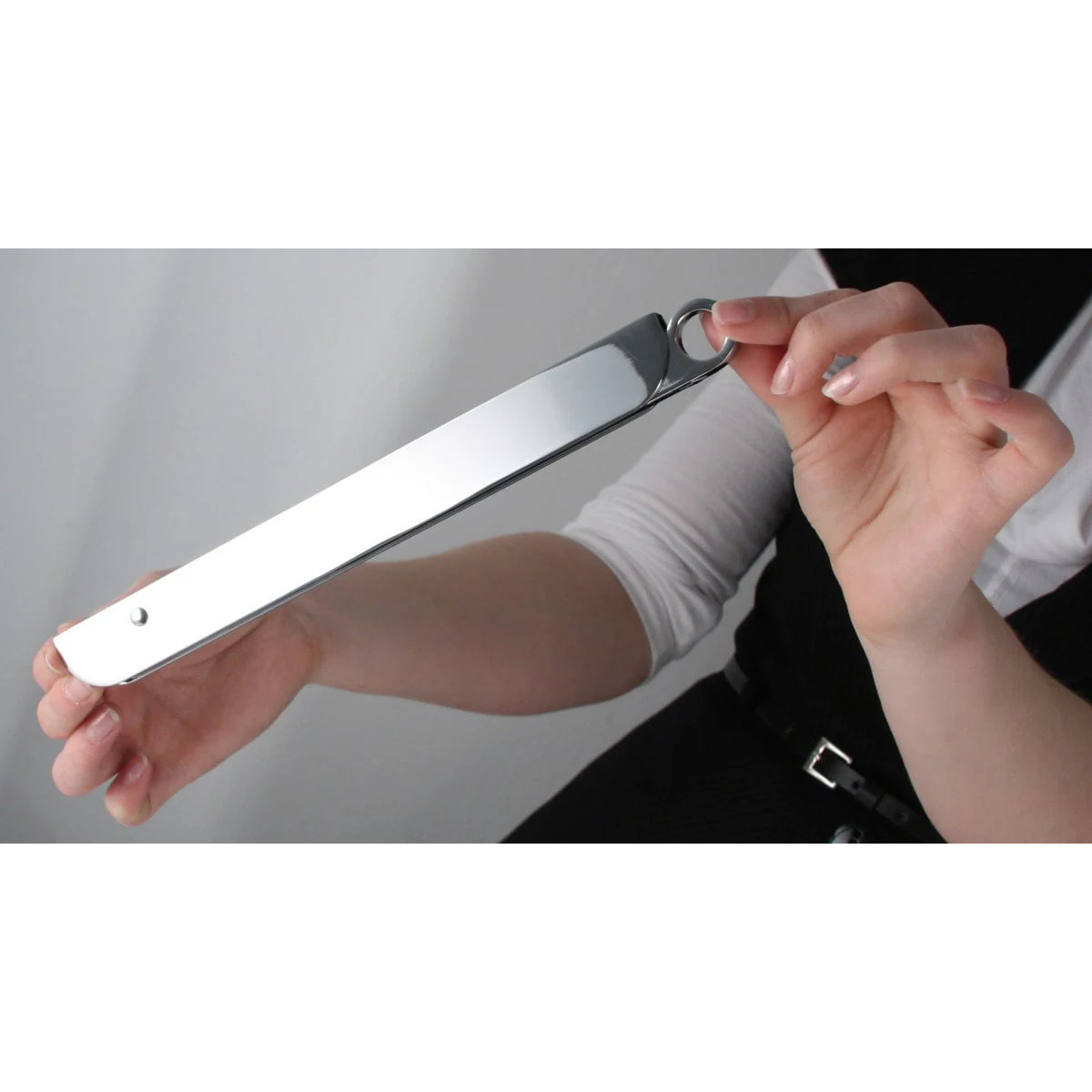 Crochet pliant gris Fackelmann Tecno