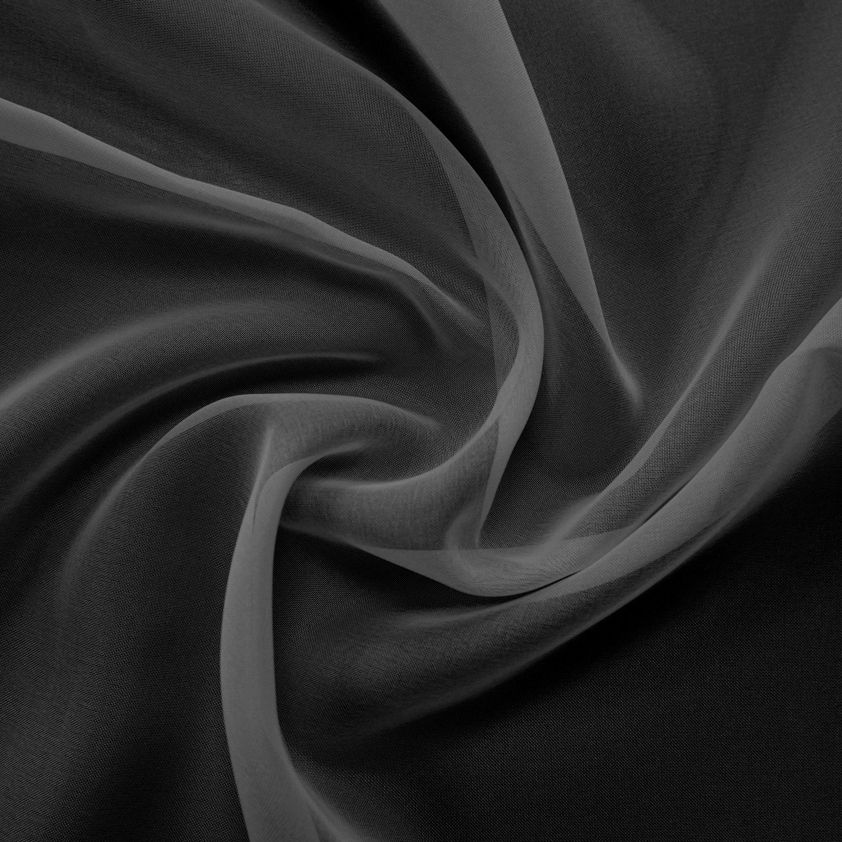 Tissu en voile Non Feu-M1 - Noir