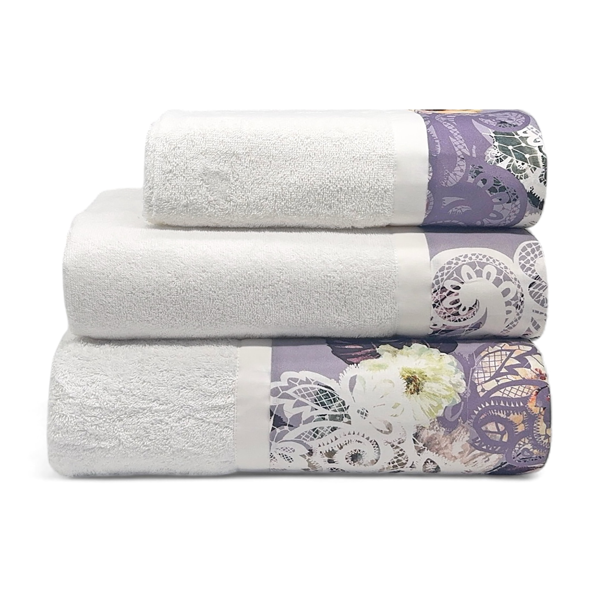 Set Spugna RAMAGE 3 Pezzi: Viso+Ospite+Telo Bagno